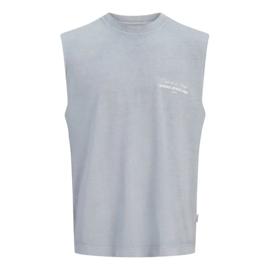 Camisetas sin mangas Jack & jones Jorcassis Washed Back Sl Tee Cn