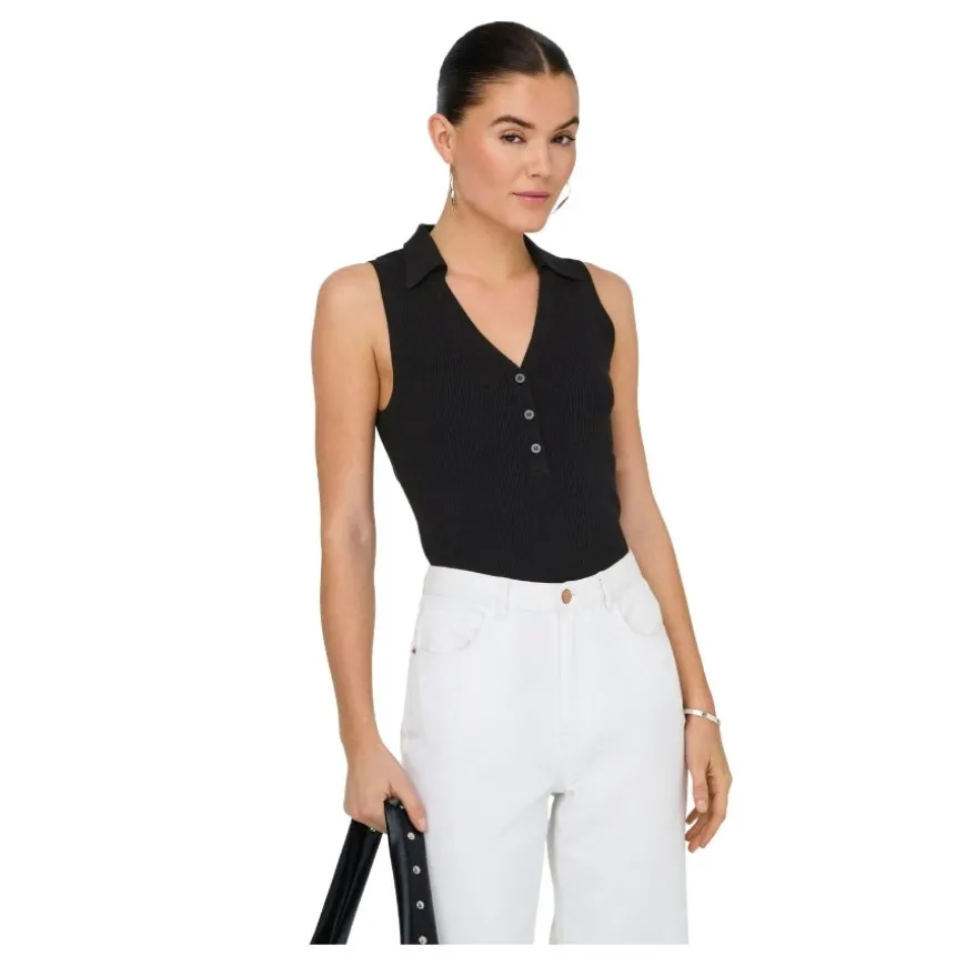 Camisetas sin mangas Jdy Jdynanna S L Collar Top Knt