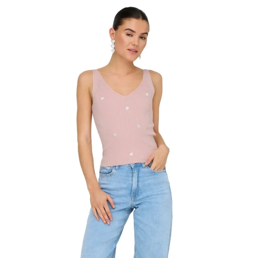 Camisetas sin mangas Jdy Jdynanna S L Embroidery