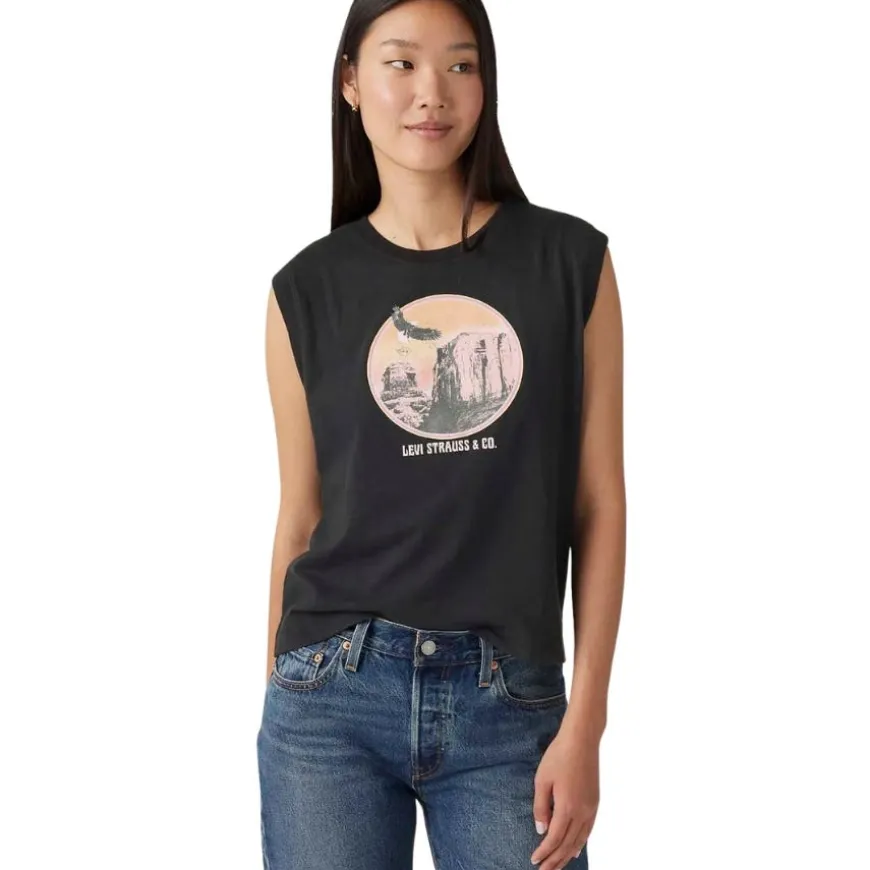 Camisetas sin mangas Levis GR Boxy Tank