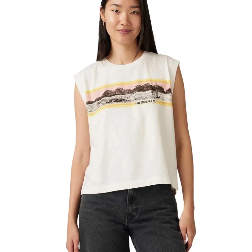 Camisetas sin mangas Levis GR Boxy Tank