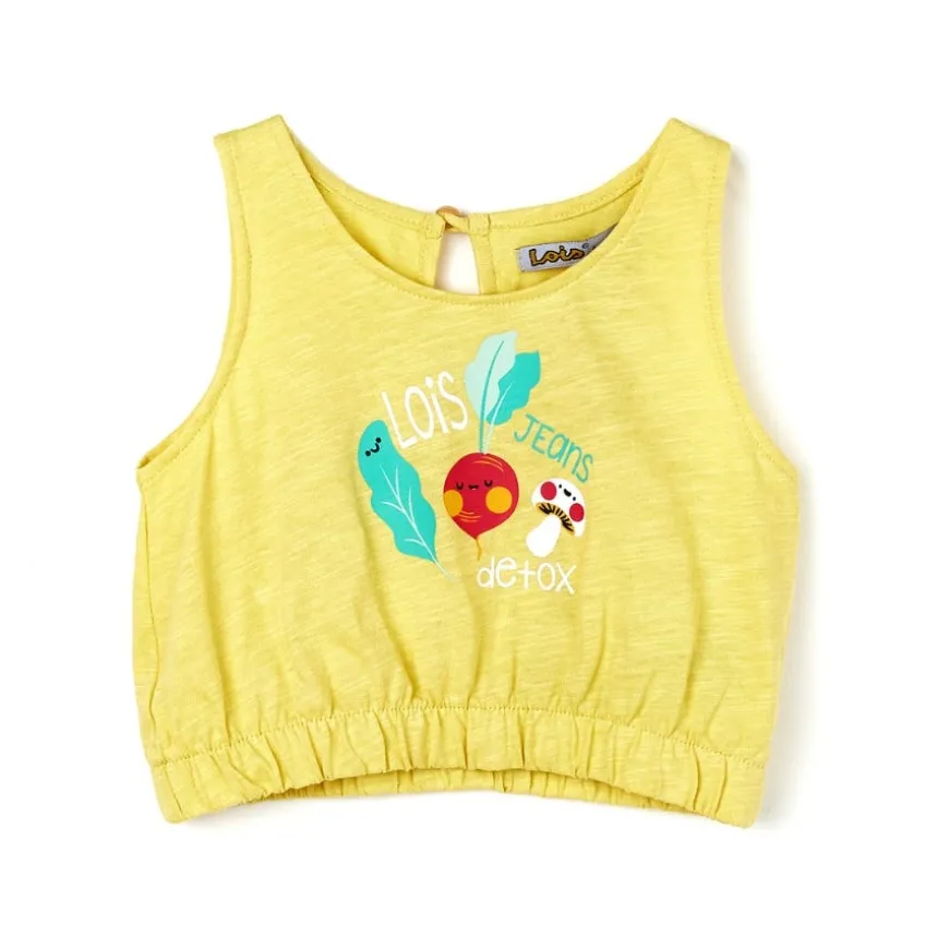 Camisetas sin mangas Lois 57054 151 AMARILLO