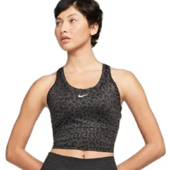 Camisetas sin mangas Nike W Nk One Df Slim Tnk Leopard