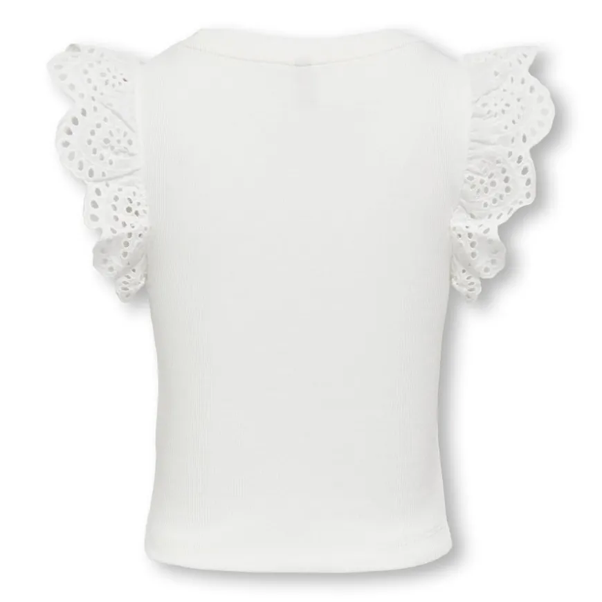 Camisetas sin mangas Only kids Kogdrea Life S S Top Jrs Noos