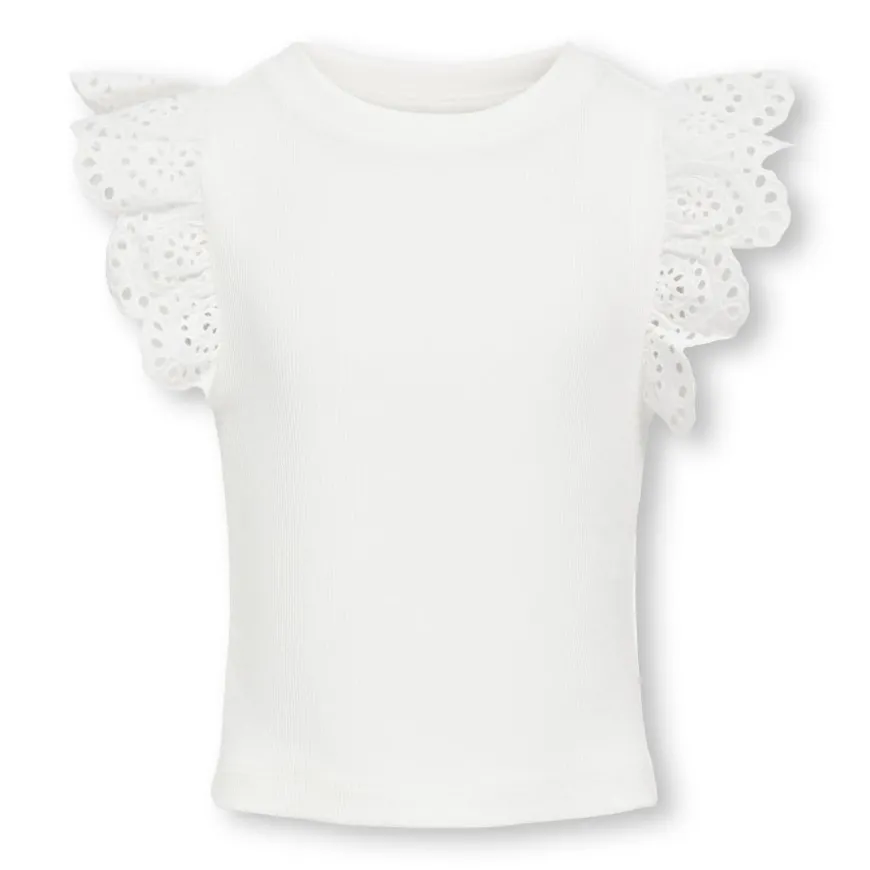Camisetas sin mangas Only kids Kogdrea Life S S Top Jrs Noos