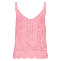 Camisetas sin mangas Only Onllyzet Life S L Top Knt Noos