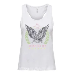 Camisetas sin mangas Only Onlhenny Life Reg S L Tank Top Box Jrs