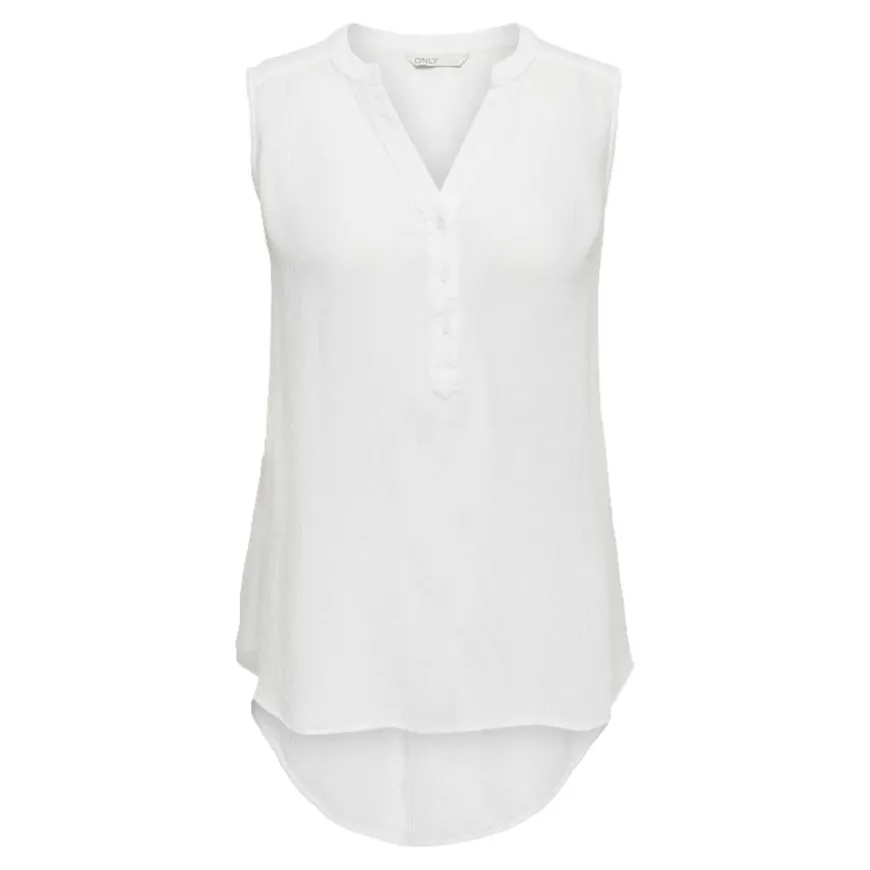 Camisetas sin mangas Only Onljette Life S L Top Wvn Noos