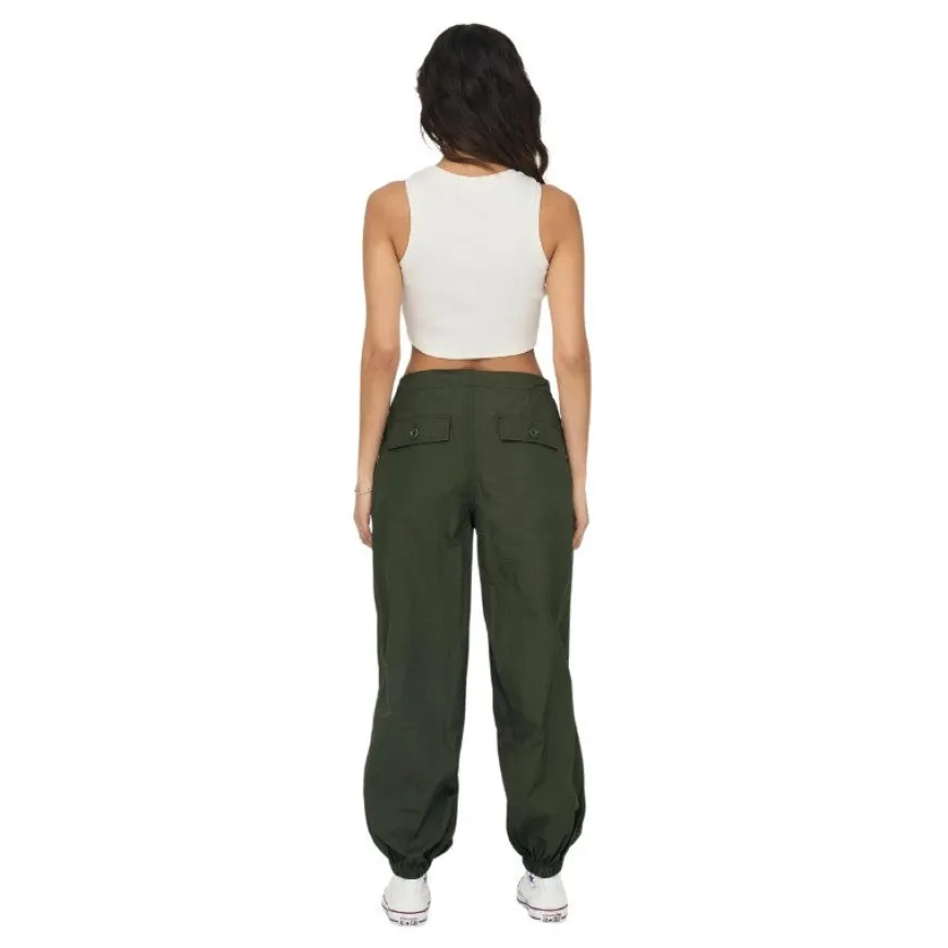 Camisetas sin mangas Only Onlvilma S L Cropped Tank Top Jrs Noos