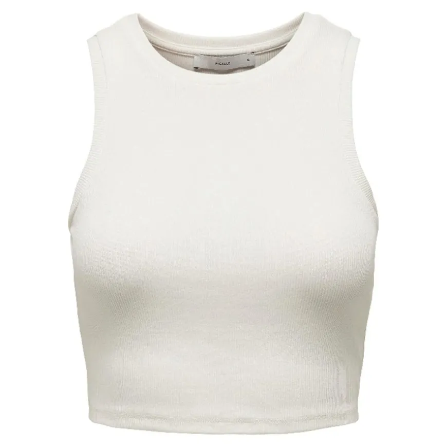 Camisetas sin mangas Only Onlvilma S L Cropped Tank Top Jrs Noos