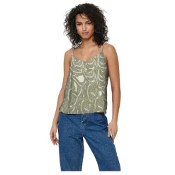 Camisetas sin mangas Only Onlnova Life Vis Paris Singlet Wvn
