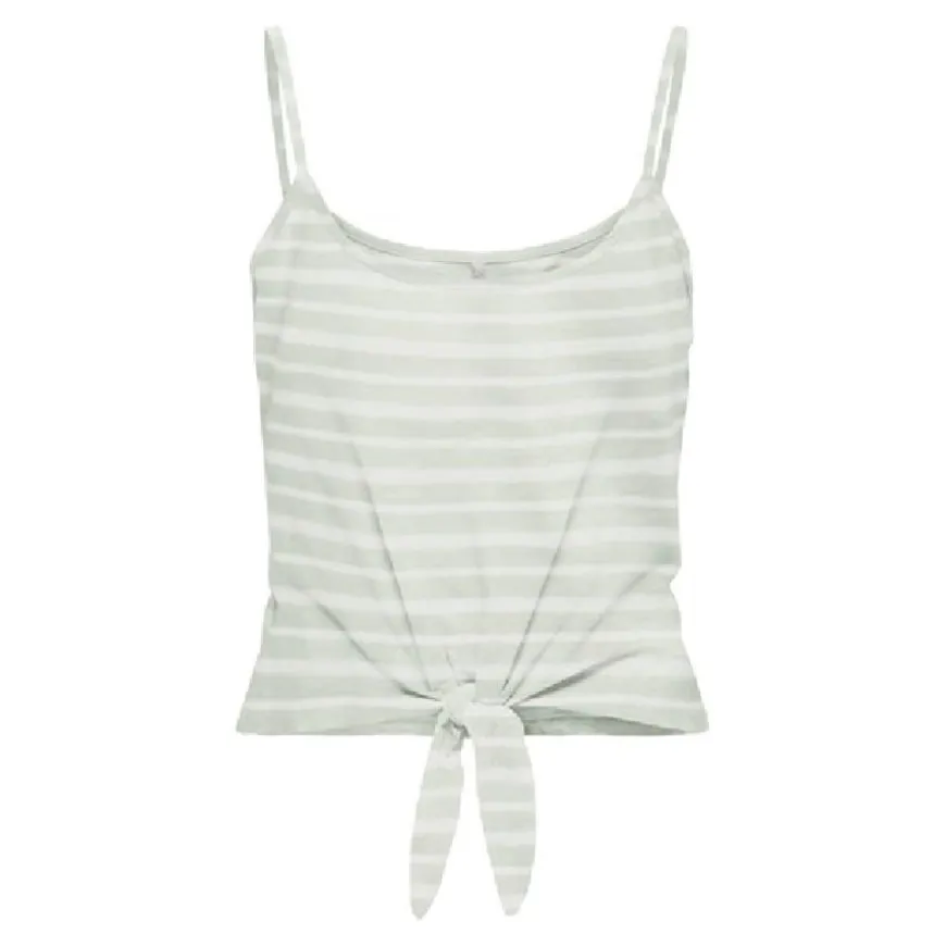 Camisetas sin mangas Only Onlmay Life S L Short Knot Top Box Jrs