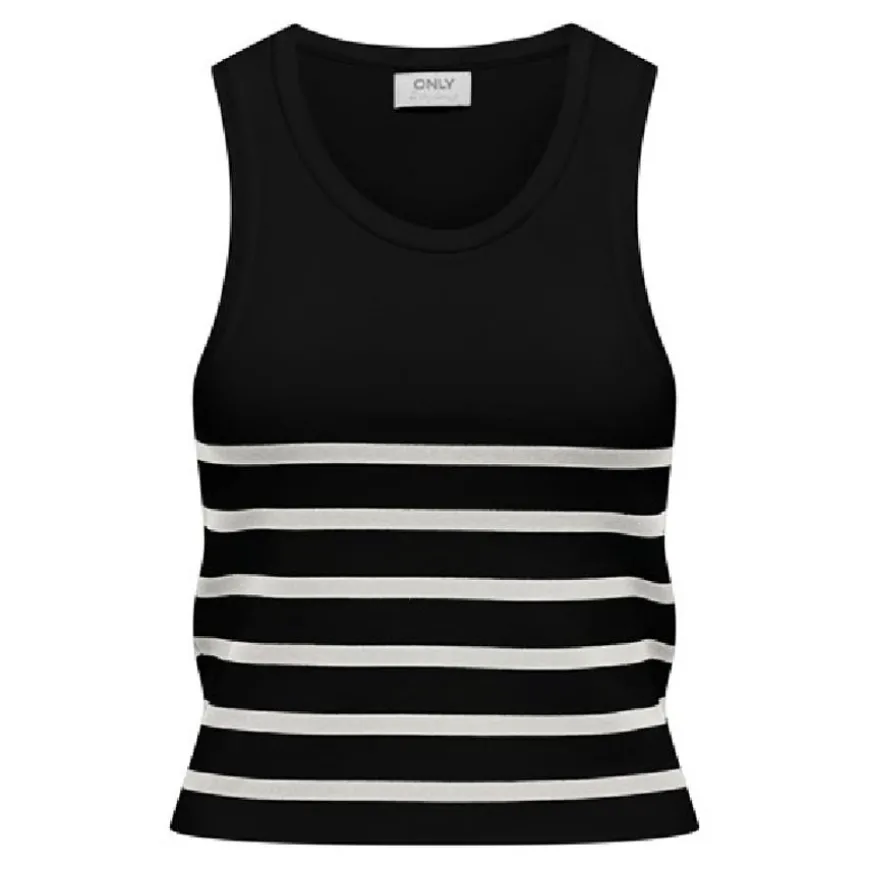 Camisetas sin mangas Only Onllill Sl U-Neck Racer Back Top Cc Knt