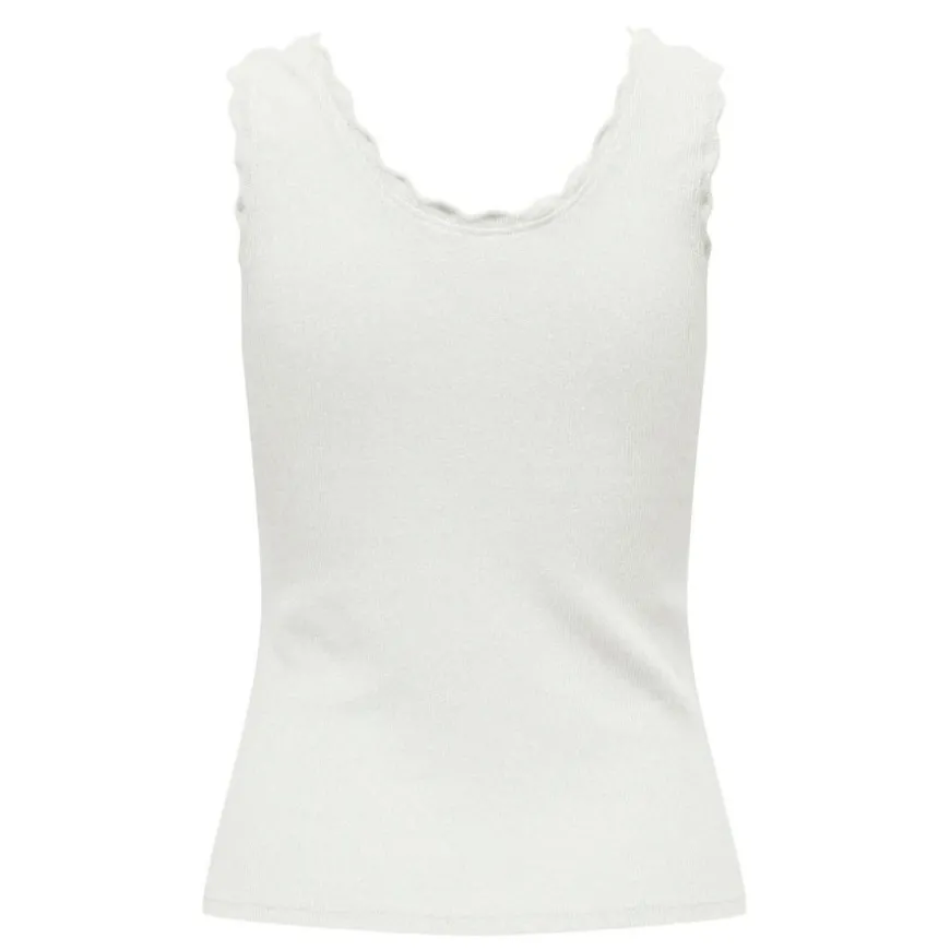 Camisetas sin mangas Only Onlcarla S L Glitter Top Cs Pri Jrs