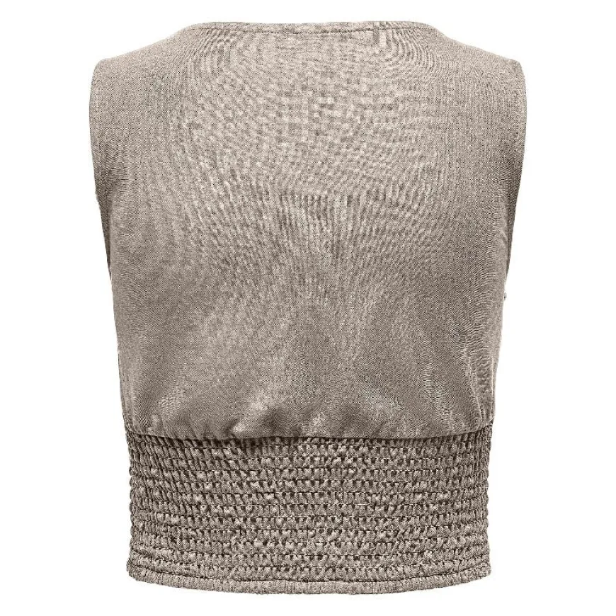 Camisetas sin mangas Only Onljany S L Twist Top Jrs
