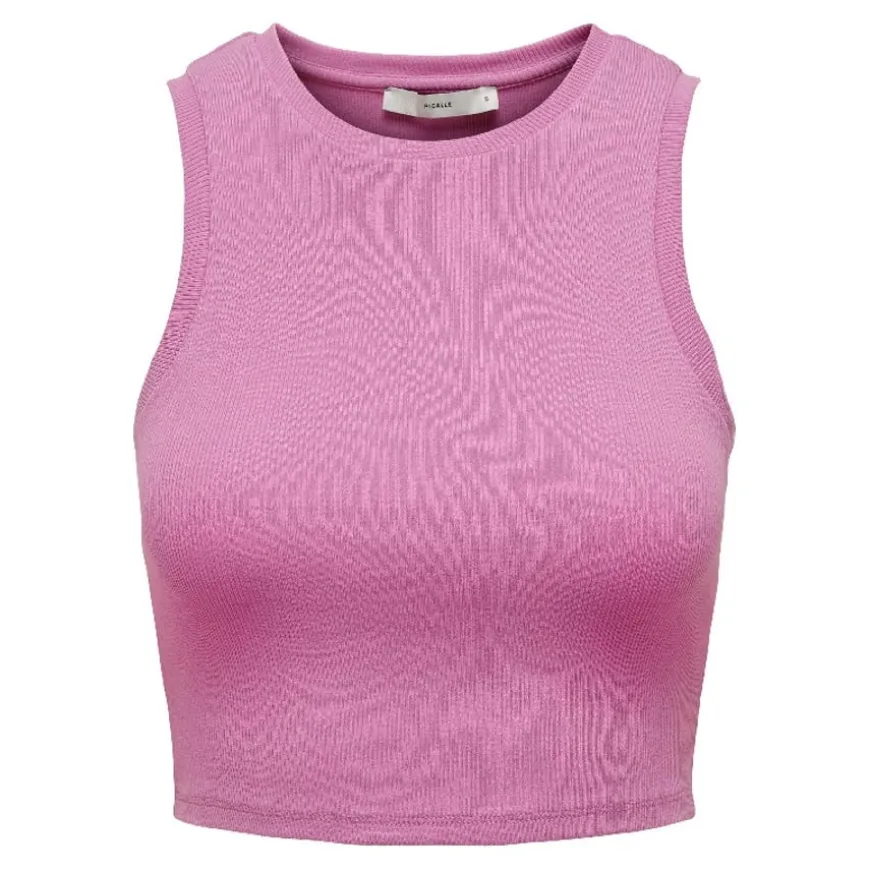 Camisetas sin mangas Only Onlvilma S L Cropped Tank Top Jrs Noos