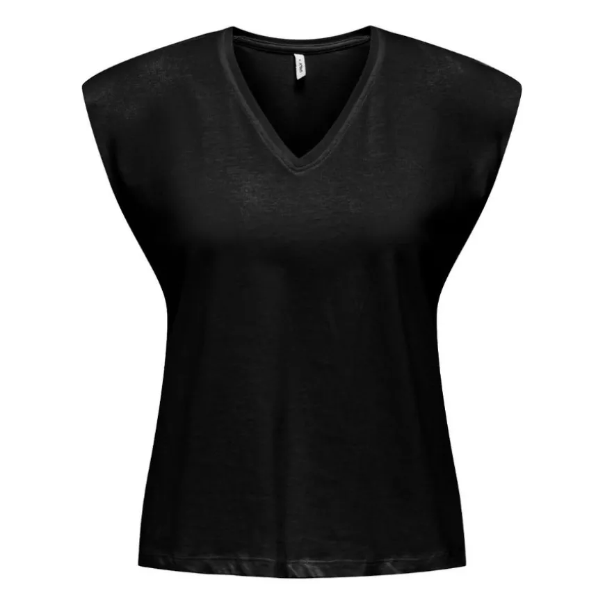 Camisetas sin mangas Only Onlhenrietta Life S L Top Box Jrs
