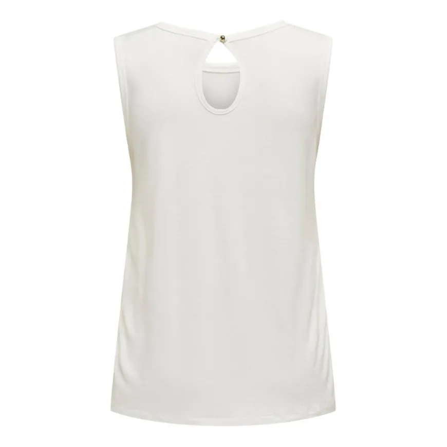 Camisetas sin mangas Only Onlflora S L Top Box Jrs