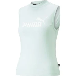 Camisetas sin mangas Puma ESS Slim Logo Tank,Minty Burst,USL