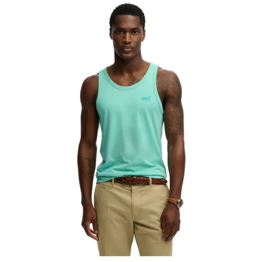 Camisetas sin mangas Superdry Essential Logo Vest Ub