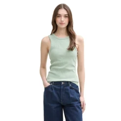 Camisetas sin mangas Tom tailor Racerback Rib Top
