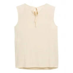 Camisetas sin mangas Tom tailor Top Plissee Crew Neck