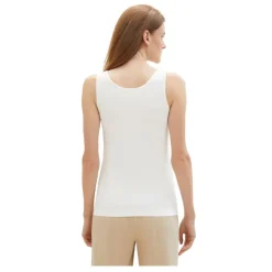 Camisetas sin mangas Tom tailor T-Shirt Top Wide Crew