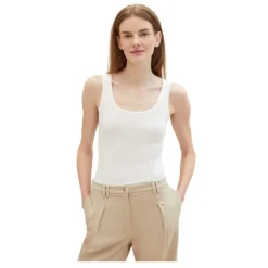 Camisetas sin mangas Tom tailor T-Shirt Top Wide Crew