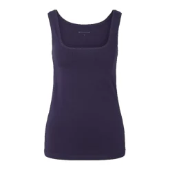Camisetas sin mangas Tom tailor Top Carrâ© Neck, Atlantic Ocean Blue, L