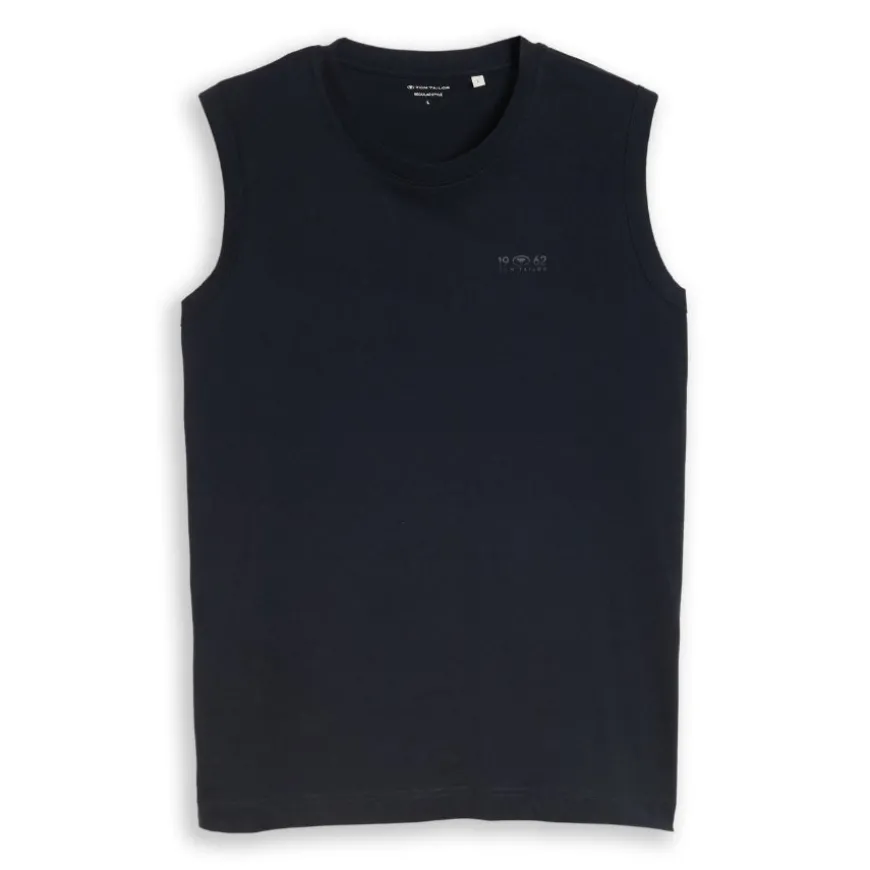 Camisetas sin mangas Tom tailor Printed Tanktop