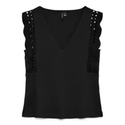 Camisetas sin mangas Vero moda Vmgabby Sl V-Neck Top Jrs Ga