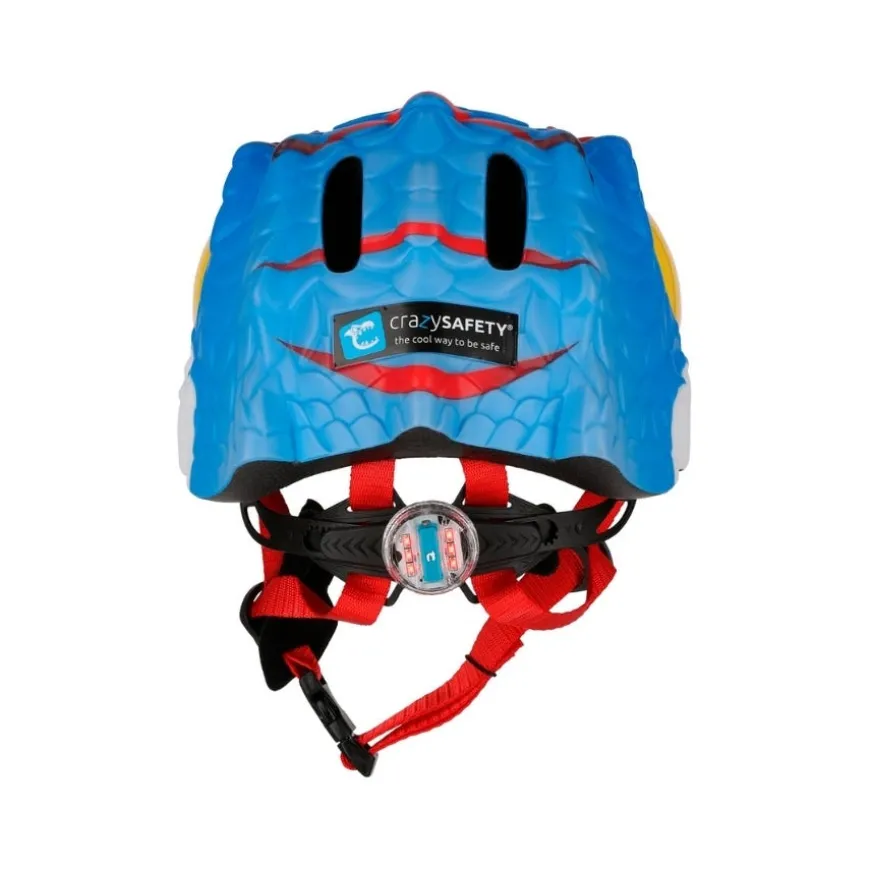 Cascos Crazy safety Dino Bicycle Helmet