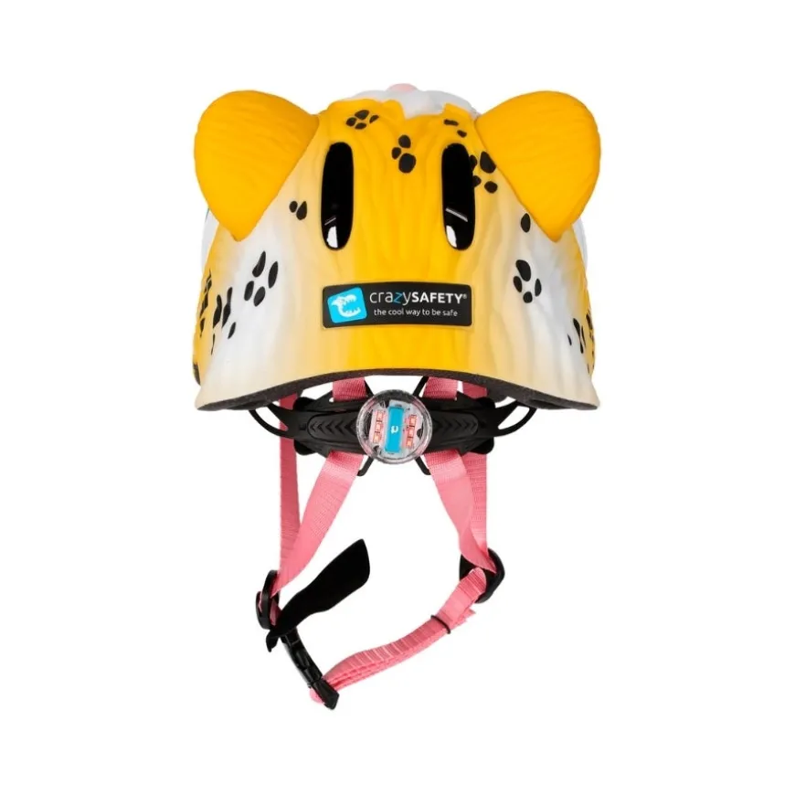 Cascos Crazy safety Leopard Bicycle Helmet