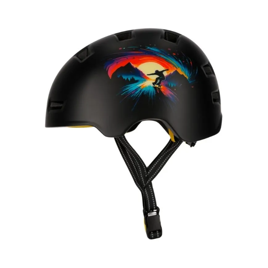 Cascos Crazy safety Rampage Skating Bicycle Helmet