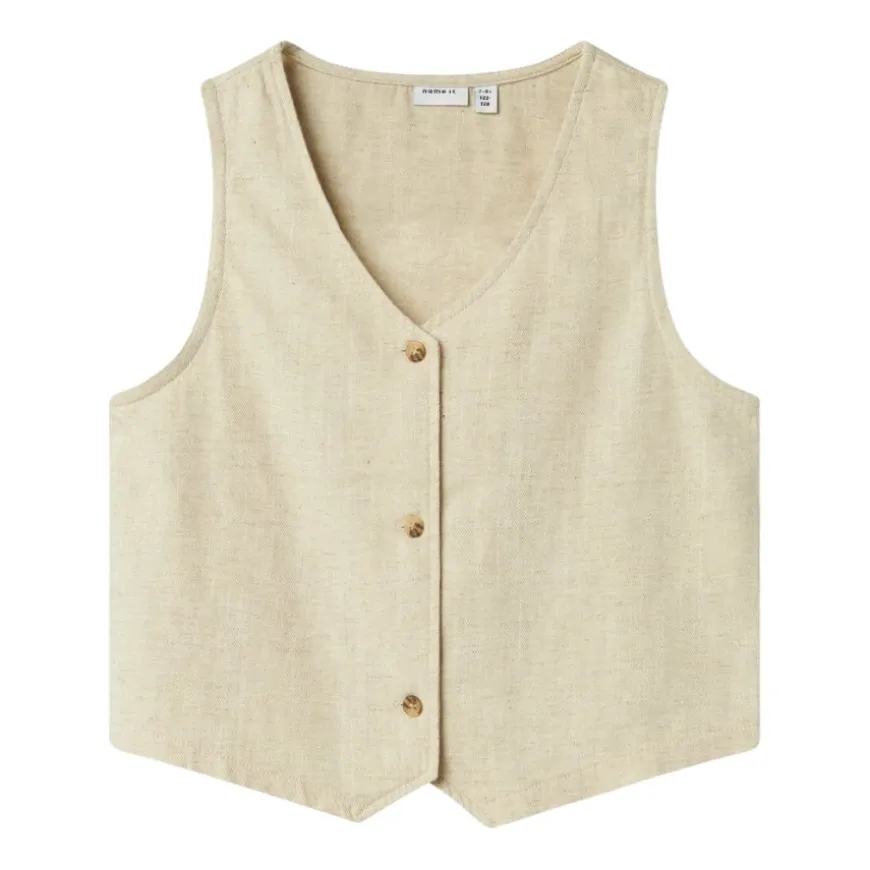 Chalecos Name-it Nkfdaimi Waistcoat IMA