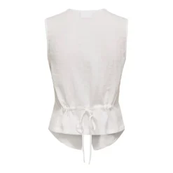 Chalecos Only Onlita S L Linen Look Waistcoat Tlr