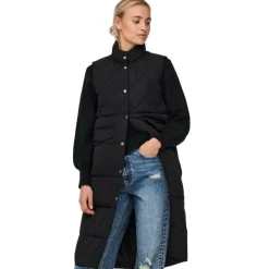 Chalecos Only Onlstacy Quilted Long Waistcoat Otw Noos
