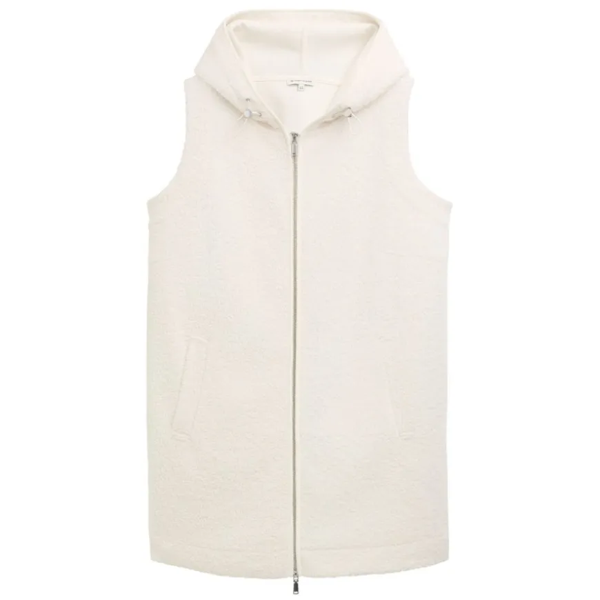 Chalecos Tom tailor Sweatshirt Long Teddy Vest Sweatshirts