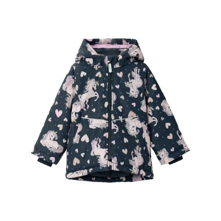 Chaquetas Name-it Nmfmaxi Jacket Unicorn Heart