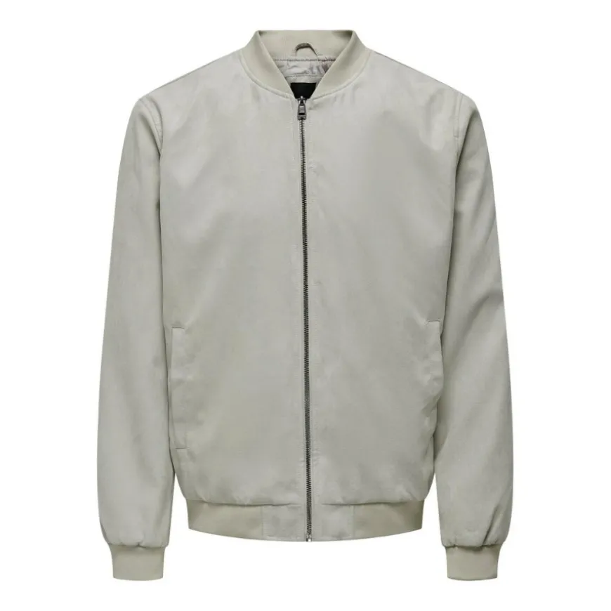 Chaquetas Only & sons Onslucas Fake Suede Bomber Otw