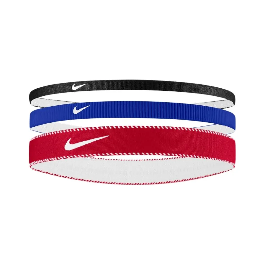 Cintas cabeza Nike Nike Flex Classic Mixed Width Headbands 3Pk