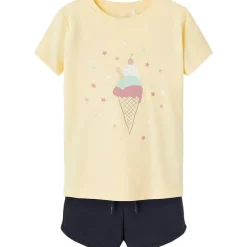 Conjuntos Name-it Nmfjolean Ss Shorts Set Camp