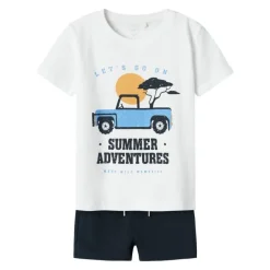Conjuntos Name-it Nmmjaspen Ss Shorts Set Pb
