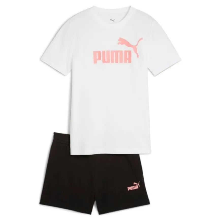 Conjuntos Puma ESS No.1 Logo Tee and Shorts Set G