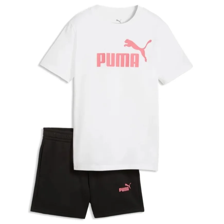 Conjuntos Puma ESS No.1 Logo Tee and Shorts Set G