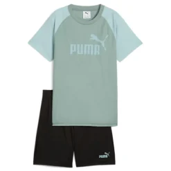 Conjuntos Puma ESS No.1 Logo Poly Tee and Shorts Set B