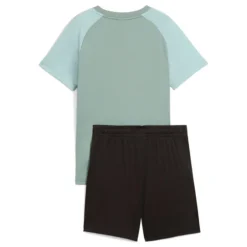Conjuntos Puma ESS No.1 Logo Poly Tee and Shorts Set B