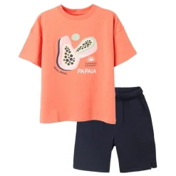 Conjuntos Zippy SET SS TSHIRT SHORTS, DARK ORANGE, 11 12