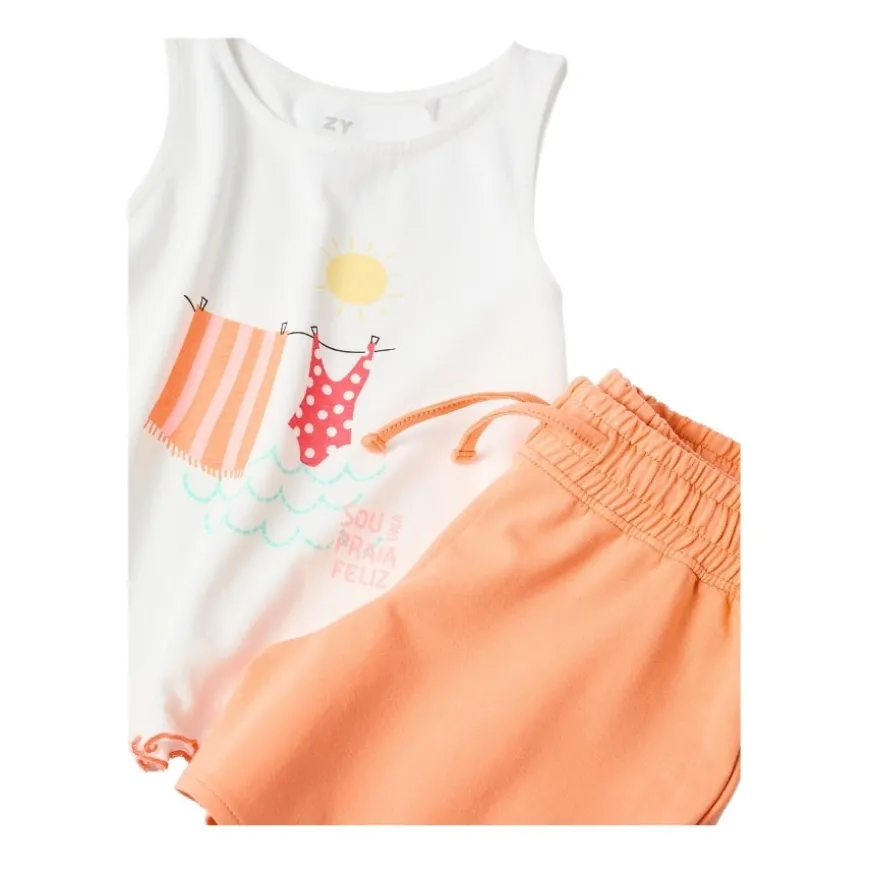 Conjuntos Zippy SET TOP SHORTS