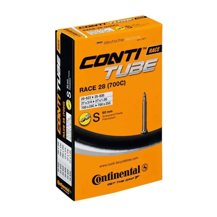 Cubiertas y cámaras ciclismo Continental Camara Presta 60mm